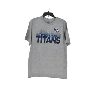 Nike‎ Tennessee Titans NFL Football T-Shirt Gray Short Sleeve Mens L NWT